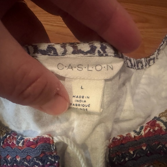 Beautiful Caslon woman’s blouse size L - Picture 10 of 11